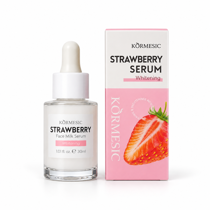 🍓💗 Strawberry Face Milk Serum | سيروم الفراولة للوجه ✨🧴🎀