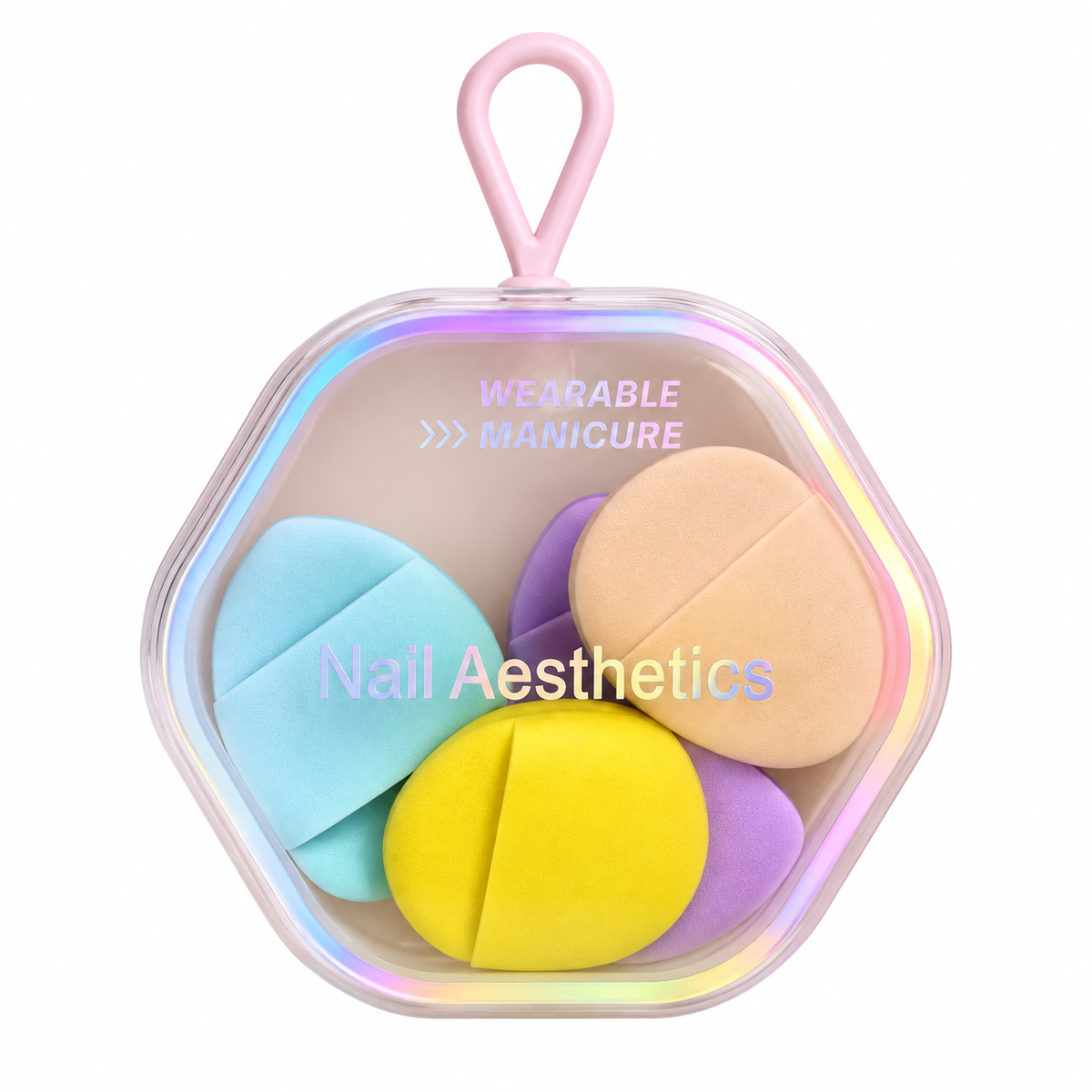 ميني بف مكياج – Mini Makeup Puff Set 💗✨