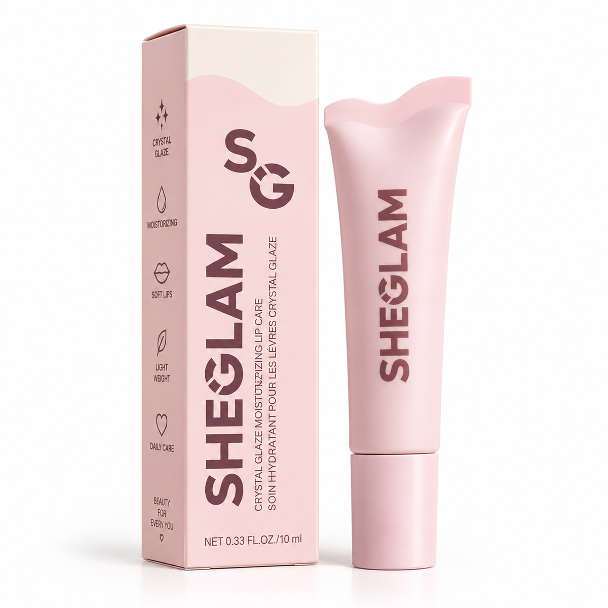 🎀 SHEGLAM Crystal Glaze | كلوس شيكلام 💗💎🫧✨