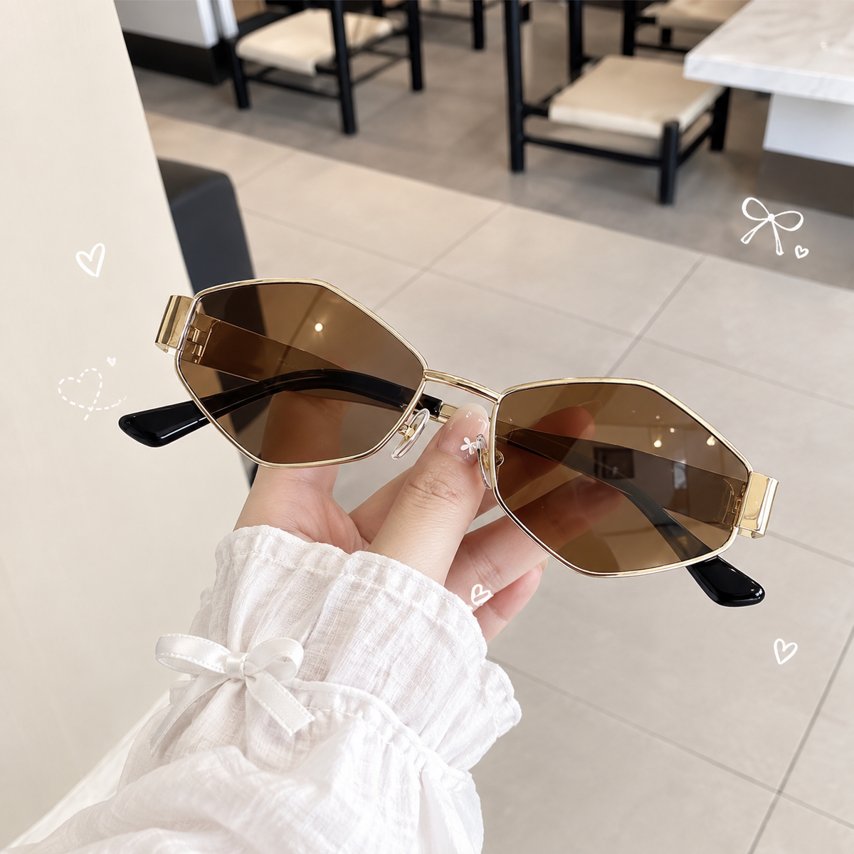 نظارات سيلين˚ 𝆬 🎀 𝆬 ˚