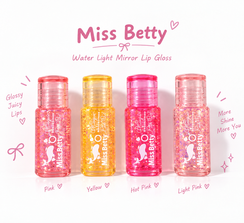 🫧 Miss Betty Lip Gloss | كلوس مِسس بيوتي 🐬💗✨🎀