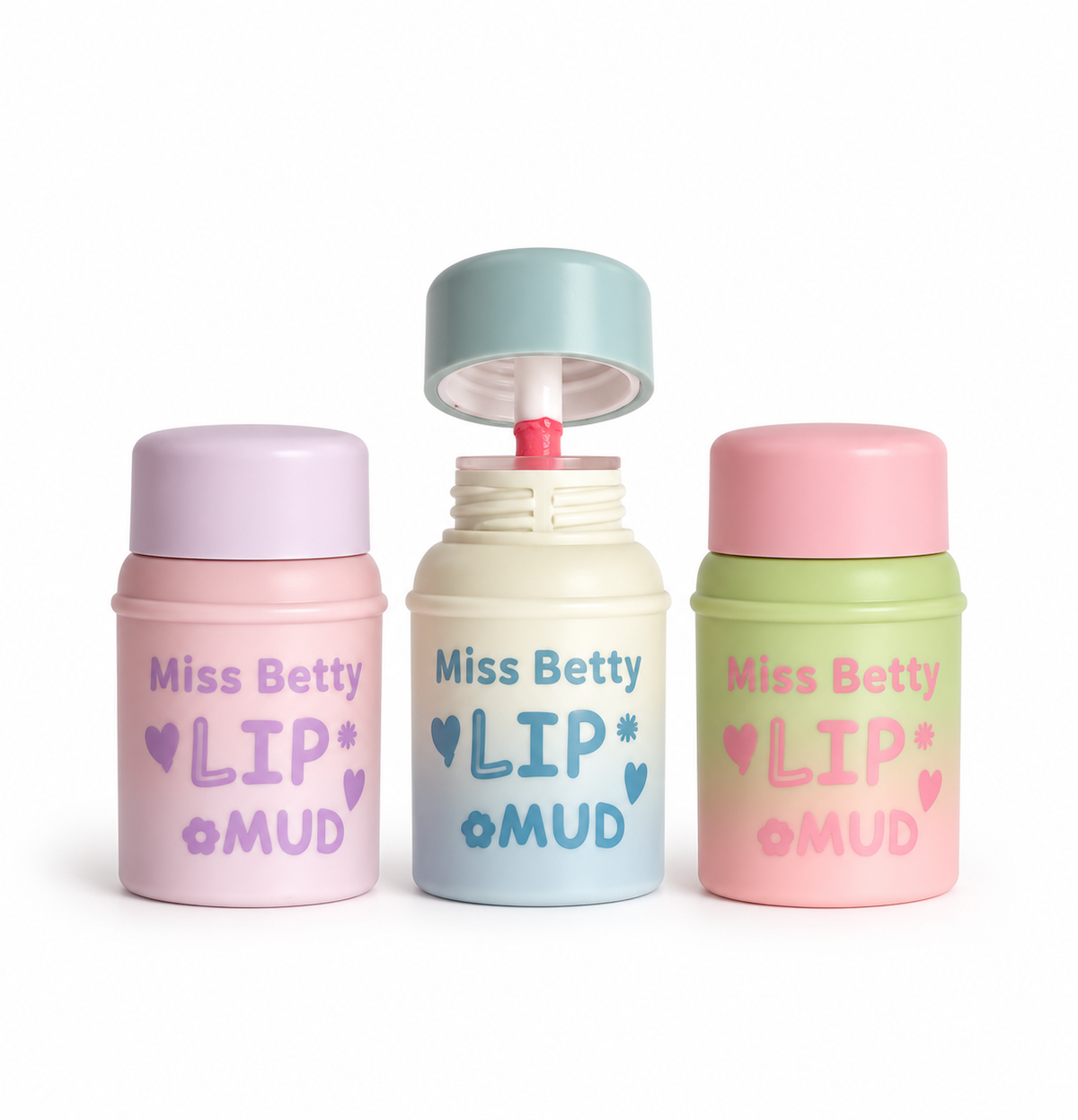 🎀 Miss Betty Lip Mud | روج كريمي مخملي 💄🌷✨