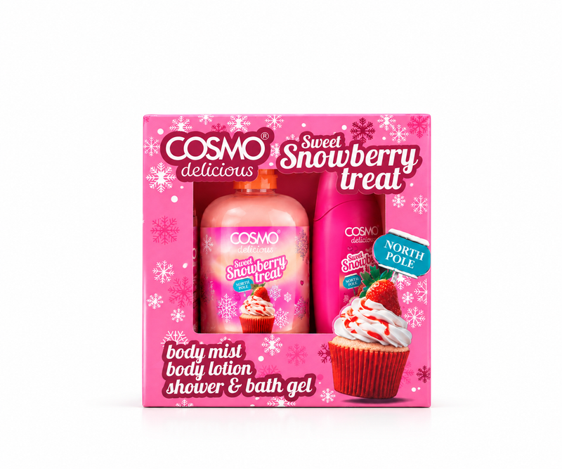 بكج كوزمو(Cosmo) | سويت سنوبيري للعناية بالجسم  ᵎᵎ🍓⋅