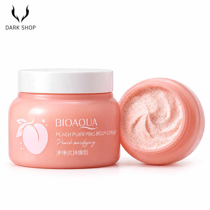 BIOAQUA Peach Body Scrub 🍑🫧💗
سكراب  الجسم بالخوخ ✨🧴🎀