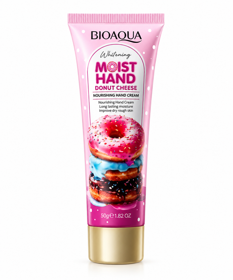 🍩🎀 BIOAQUA Donut Hand Cream | كريم ترطيب اليدين بالدونات 🩷🧴✨