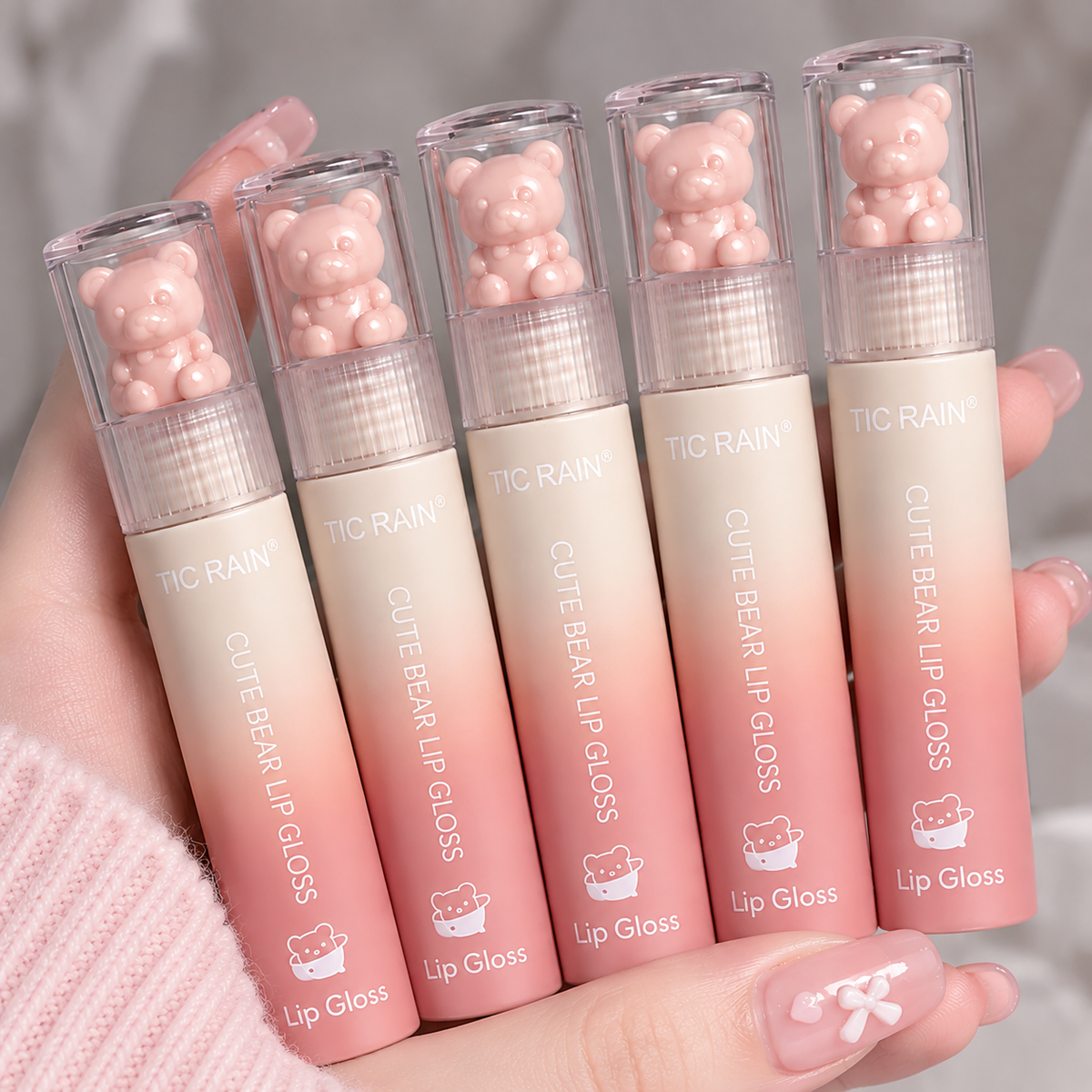 ارواج الدبدوب |🧸 Cute Bear Gloss 🎀💗✨